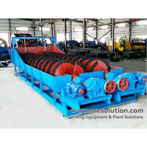 Spiral washing machine