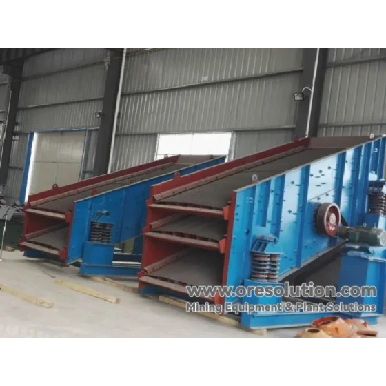 High frequency vibrating screen