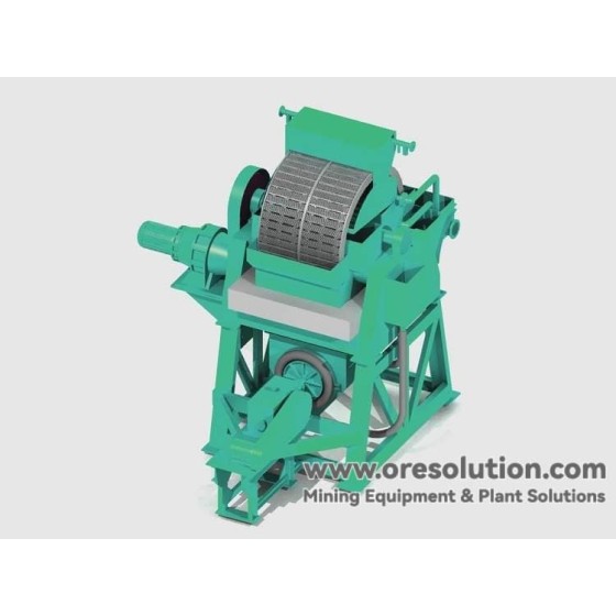 High gradient vertical ring wet magnetic separator